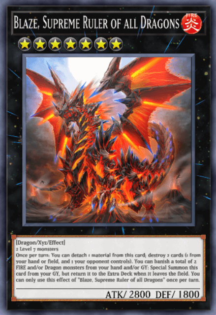 Blaze, Supreme Ruler of All Dragons
