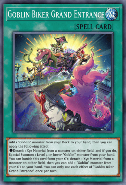 Goblin Biker Grand Entrance