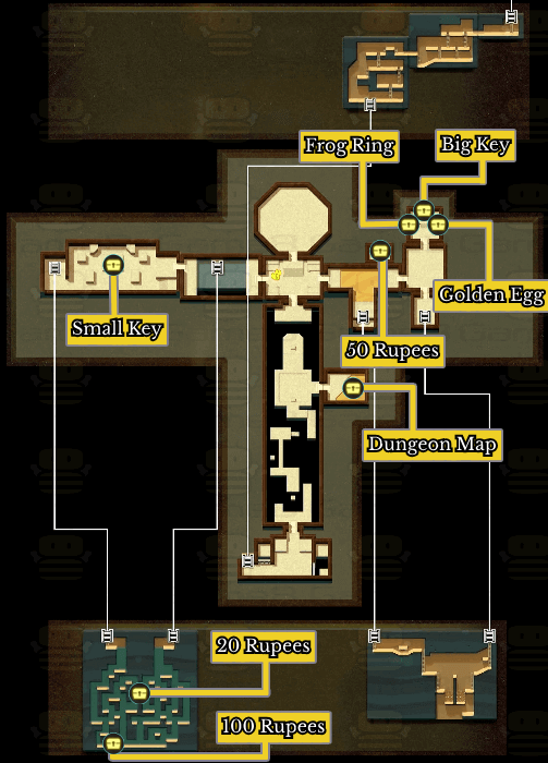 Hyrule Castle B2 Full Map