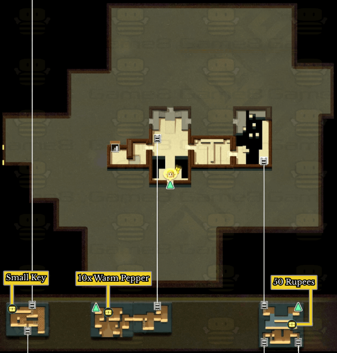 Faron Temple 3F Full Map