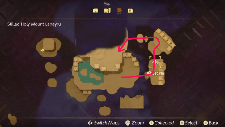 Path to Get Up Higher on Holy Mount Lanayru