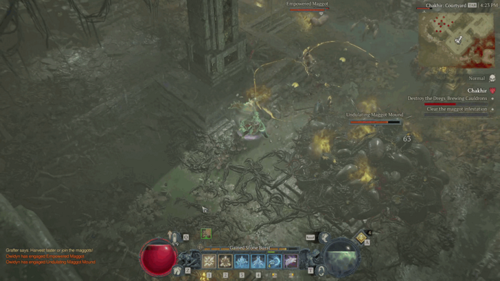 Diablo 4 Maggot Mounds