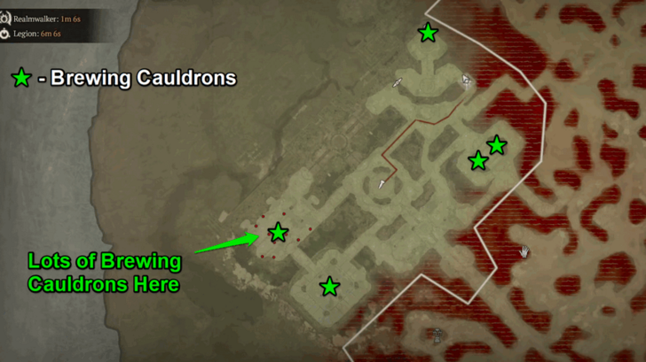 Diablo 4 Brewing Cauldron Locations