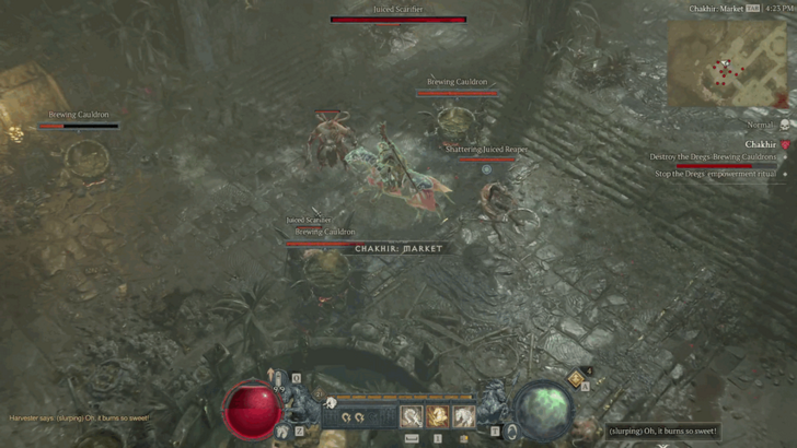 Diablo 4 Lots of Brewing Cauldrons