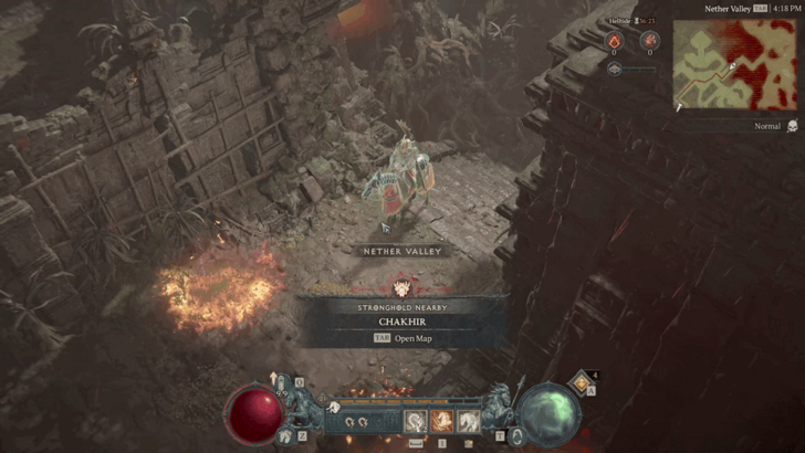 Chakhir Stronghold Overworld