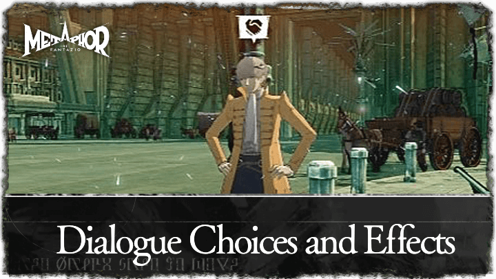 Dialogue Choices and Effects