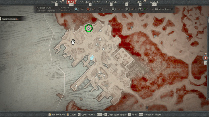 Speak with Prava Map Location