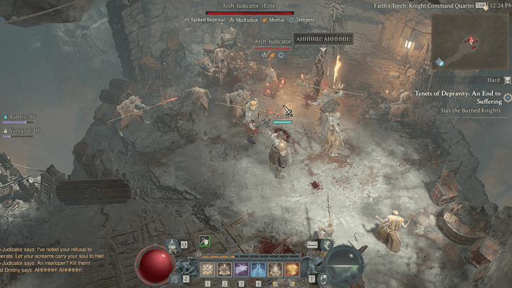 Slay the Burned Knights