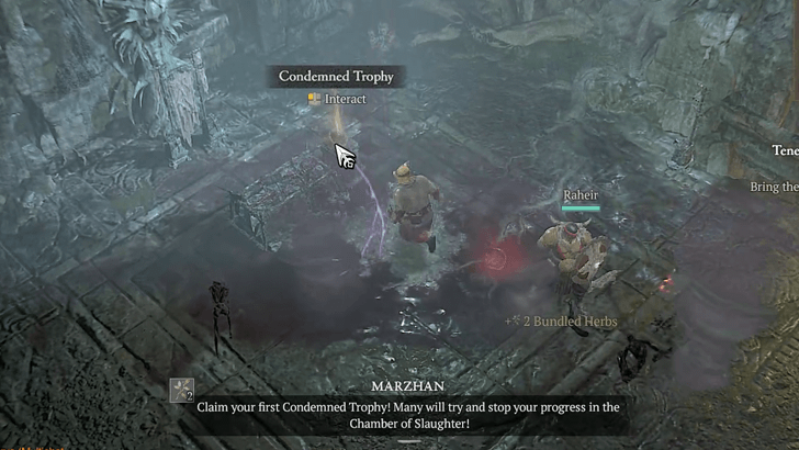 Collect Condemned Trophies