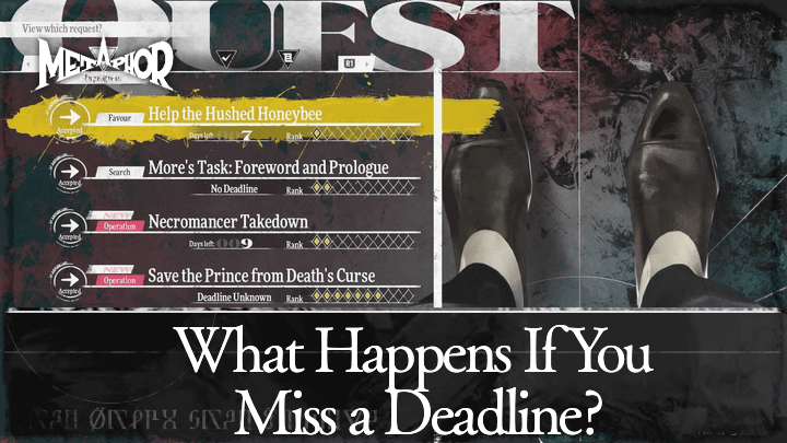 What Happens if you Miss a Deadline