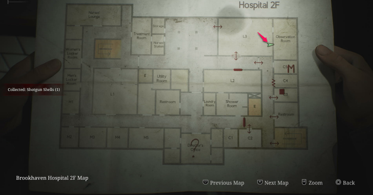 Shotgun Shells Brookhaven Hospital Map Loc. 2