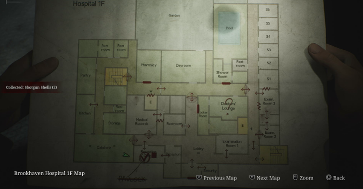 Shotgun Shells Brookhaven Hospital Map Loc. 8