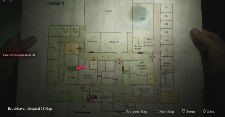 Shotgun Shells Brookhaven Hospital Map Loc. 9