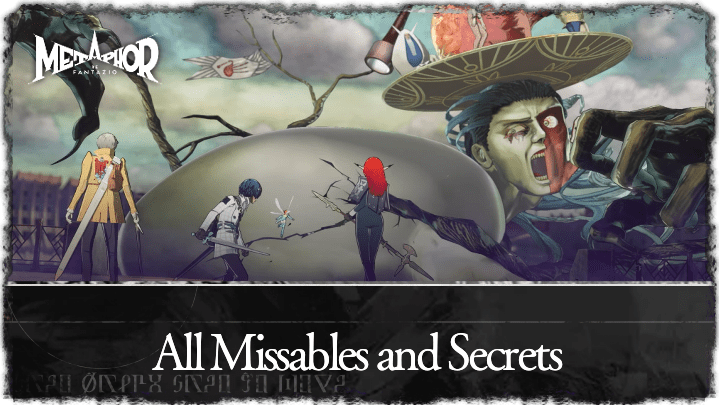 Metaphor ReFantazio - All Missables and Secrets Banner