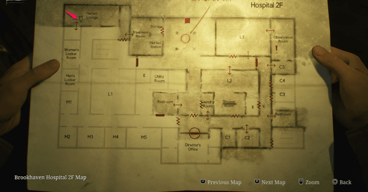 Health Drink Brookhaven Hospital (Otherworld) Map Loc. 3