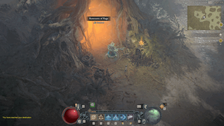 Diablo 4 - Remnants of Rage Nahantu Lingering Hatred Map