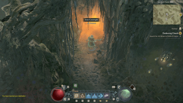 Diablo 4 - Iron Cenotaph Nahantu Seven Stones Map