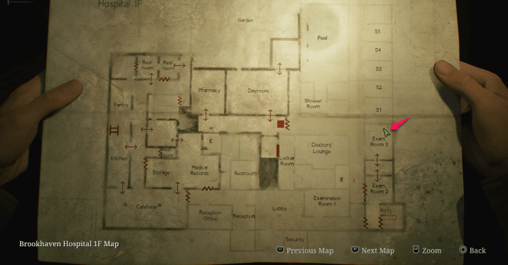 Syringe Brookhaven Hospital (Otherworld) Map Loc. 3