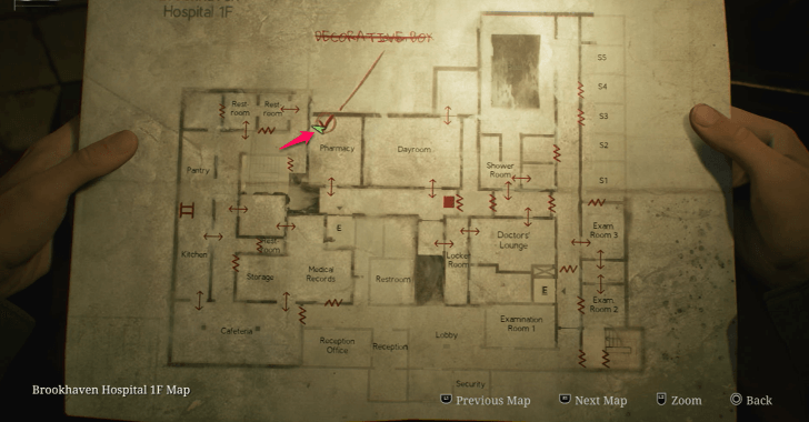 Syringe Brookhaven Hospital (Otherworld) Map Loc. 4