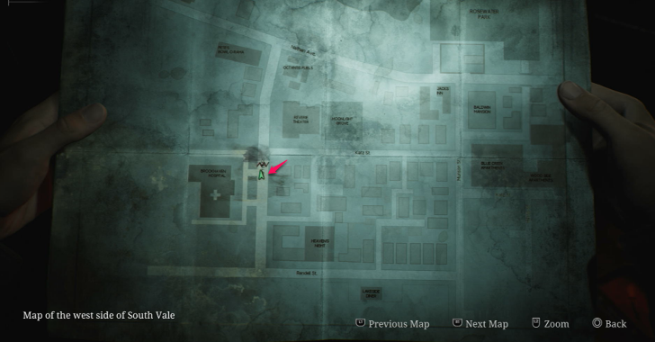 Health Drink South Vale (Otherworld) Map Loc. 1