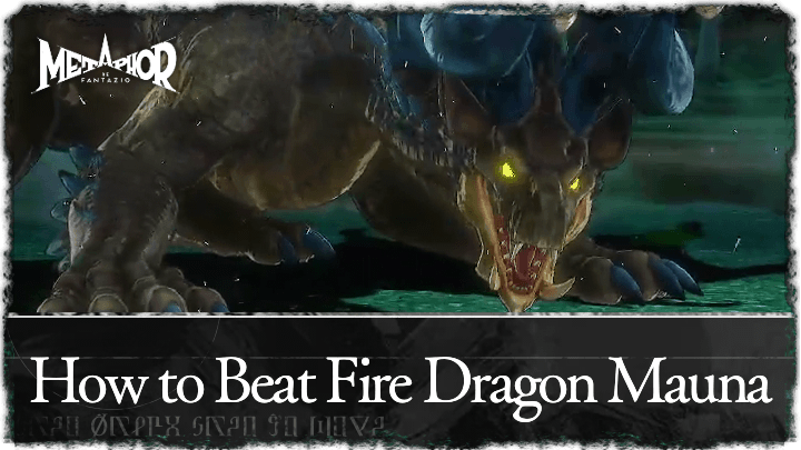 Metaphor ReFantazio - How to Beat Fire Dragon Mauna