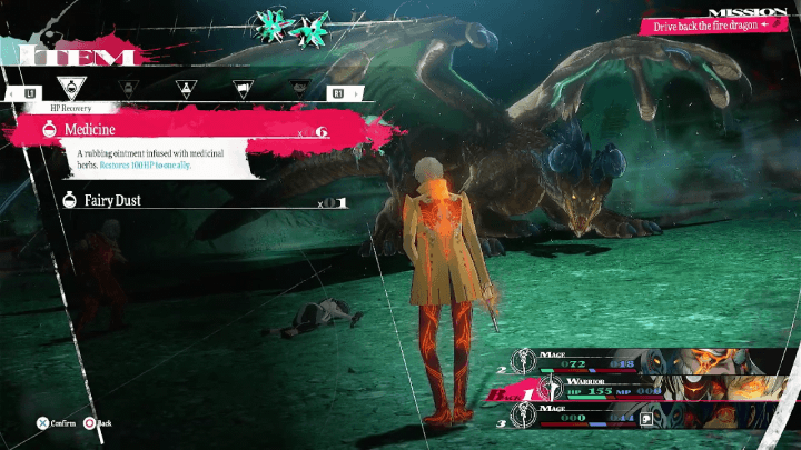 Metaphor ReFantazio - How to Beat Fire Dragon Mauna Medicine