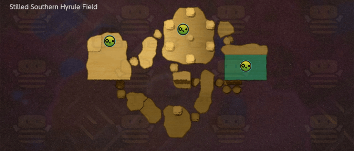 Stilled Southern Hyrule Field Full Map
