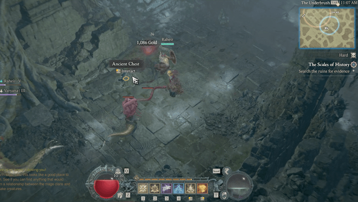 Go to the Ruins with Mordarin