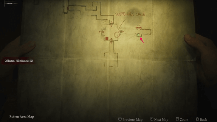 Rifle Rounds The Labyrinth Map Loc. 3