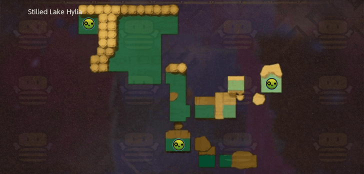 Stilled Lake Hylia Full Map