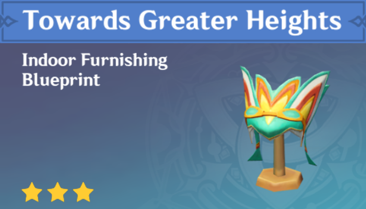 Genshin Impact - How to Get Towards Greater Heights Furnishing