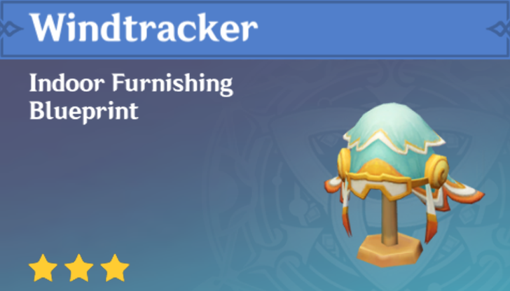 Genshin Impact - How to Get Windtracker Furnishing