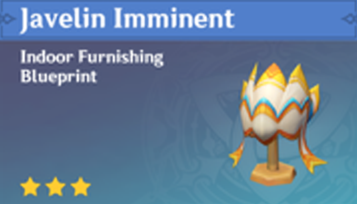 Genshin Impact - How to Get Javelin Imminent Furnishing