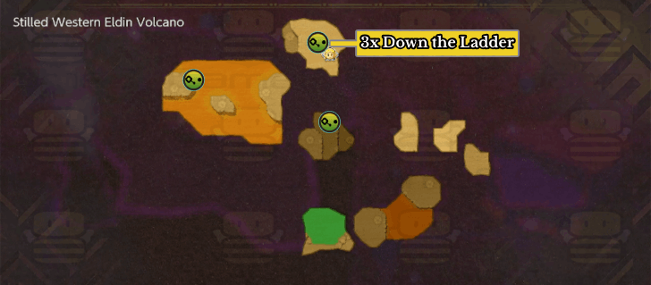 Stilled Western Eldin Volcano