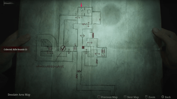 Rifle Rounds The Labyrinth Map Loc. 5