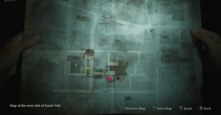 Health Drink South Vale (Otherworld) Map Loc. 2