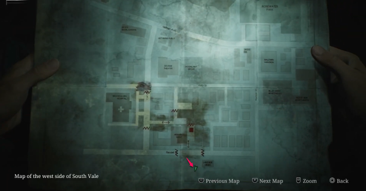 Health Drink South Vale (Otherworld) Map Loc. 2