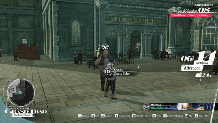 Metaphor Refantazio - Imagination Increase Chatty Elder