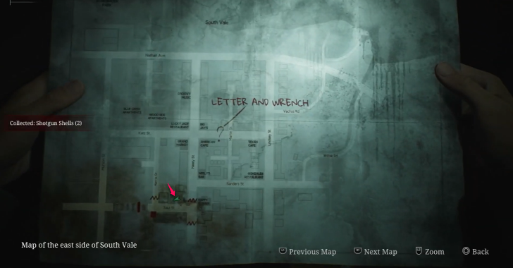 Shotgun Shells South Vale (Otherworld) Map Loc. 5