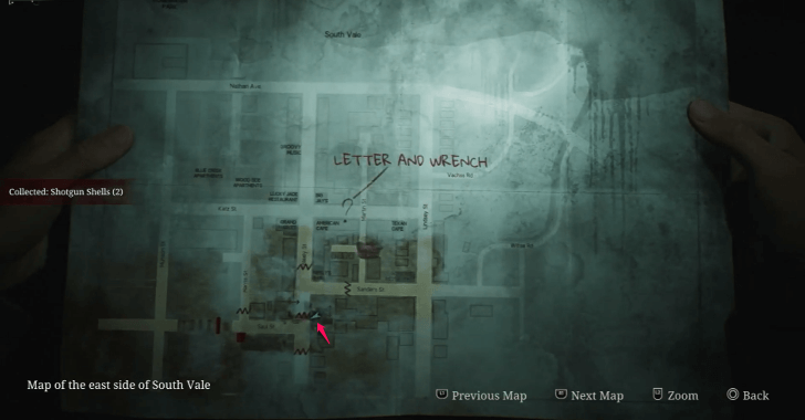 Shotgun Shells South Vale (Otherworld) Map Loc. 6