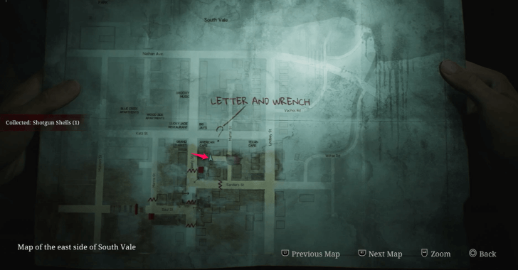 Shotgun Shells South Vale (Otherworld) Map Loc. 7