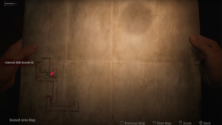 Rifle Rounds The Labyrinth Map Loc. 6