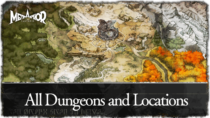 Metaphor ReFantazio - All Dungeons and Locations