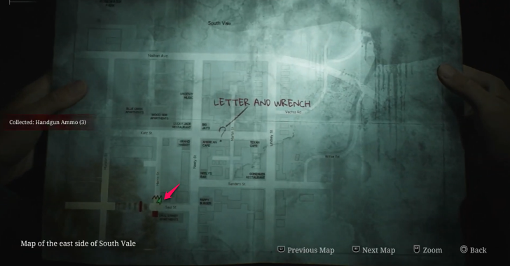 Handgun Ammo Brookhave Apartments Map Loc. 15