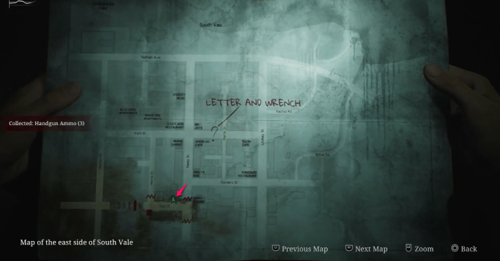 Handgun Ammo Brookhave Apartments Map Loc. 16