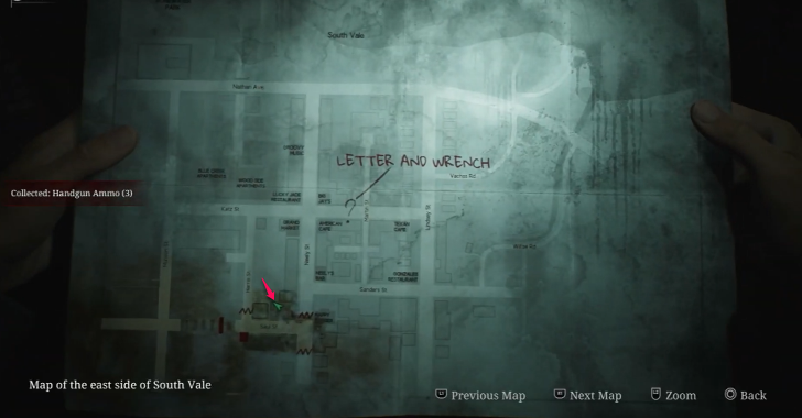 Handgun Ammo Brookhave Apartments Map Loc. 17