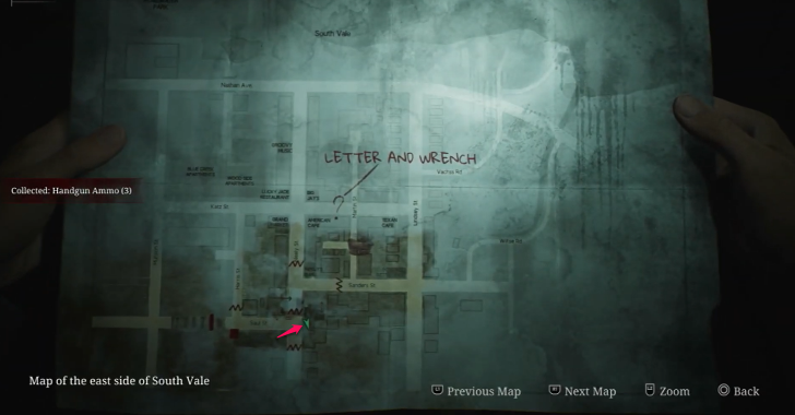 Handgun Ammo Brookhave Apartments Map Loc. 20