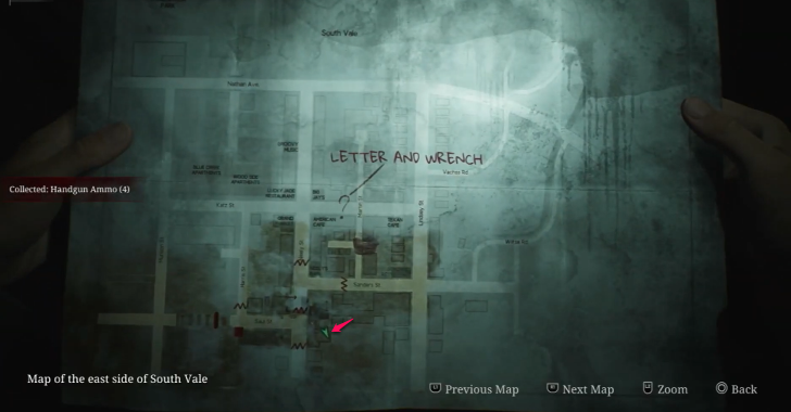 Handgun Ammo Brookhave Apartments Map Loc. 21