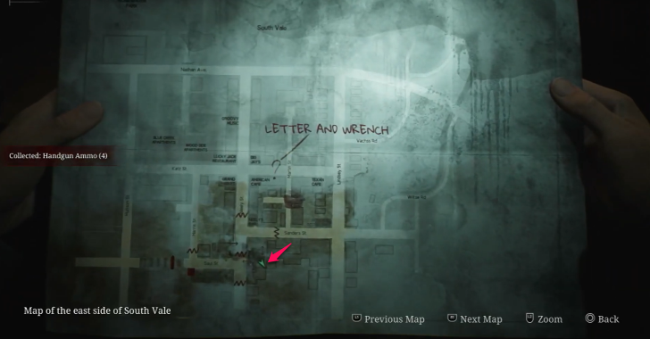 Handgun Ammo Brookhave Apartments Map Loc. 22