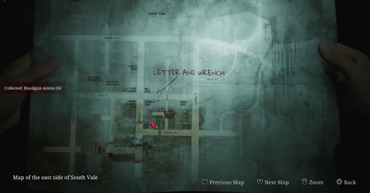 Handgun Ammo Brookhave Apartments Map Loc. 23